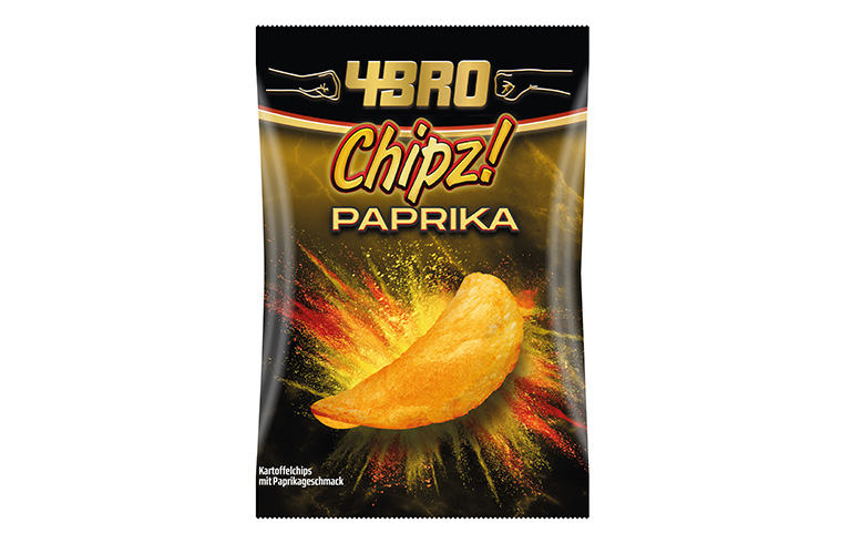 4BRO Chips-Tüte Sorte Paprika