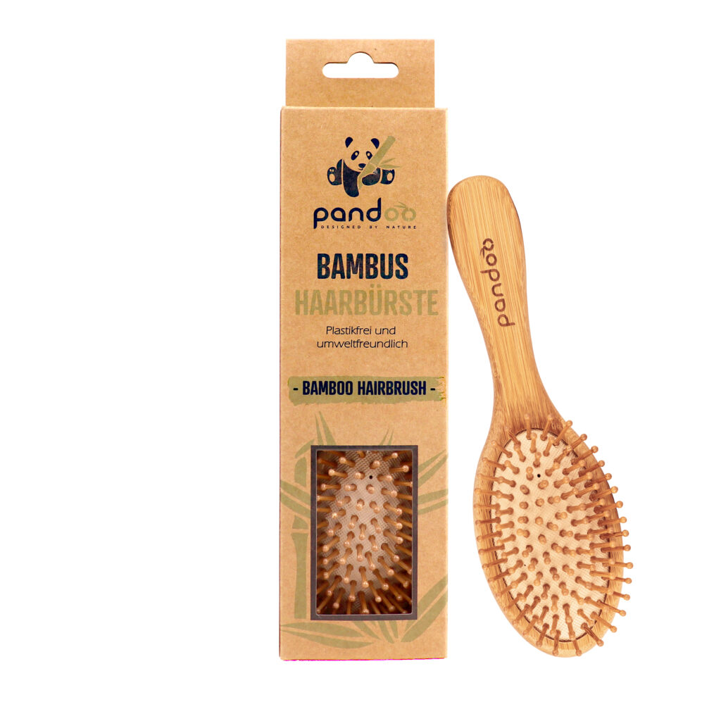 Bambus Haarbürste von Pandoo